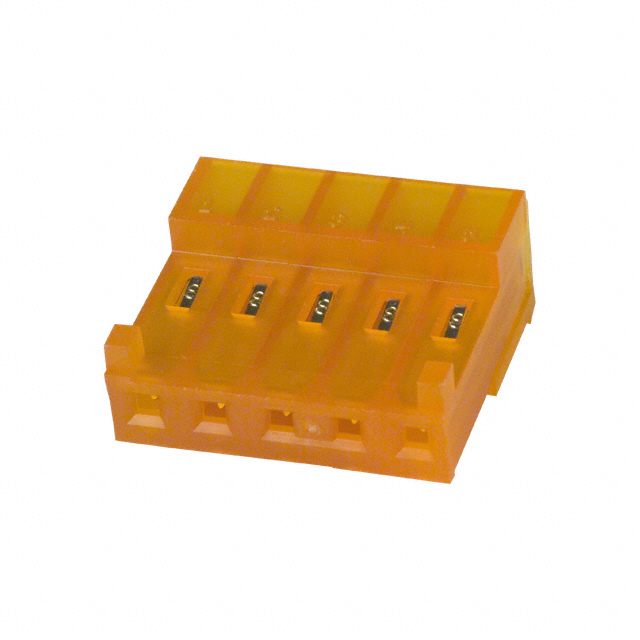 5 Position Rectangular Receptacle Connector IDC Tin 18 AWG